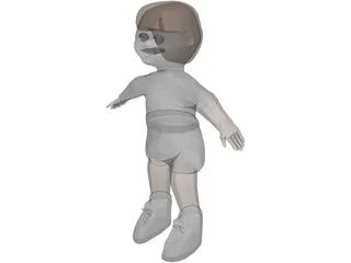 Doll Boy 3D Model