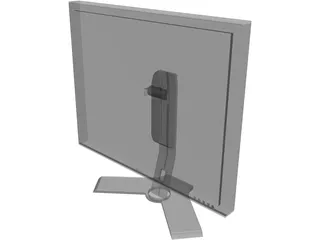 Monitor Dell 3D Model