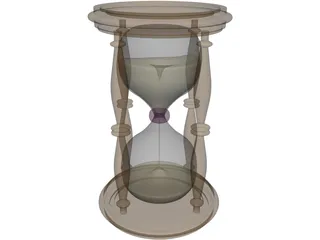 Hourglasess 3D Model