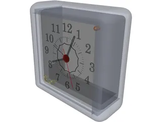 Alarm Clock 3D Model