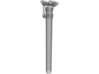 Bicycle Seatpost 3D Model