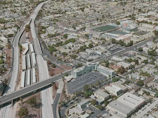 Hollywood City, USA (2021) 3D Model