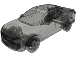 Hyundai Santa Cruz (2022) 3D Model