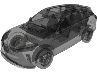 Infiniti QX60 (2022) 3D Model