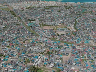 Aomori City, Japan (2021) 3D Model