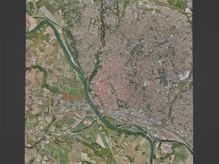 Beziers City, France (2021) 3D Model