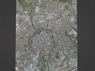 Braunschweig City, Germany (2021) 3D Model