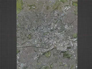 Bristol City, UK (2021) 3D Model