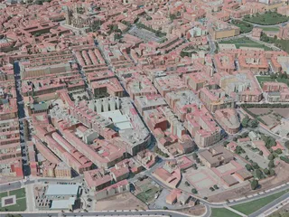 Leon City, Spain (2021) 3D Model