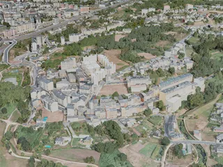 Lugo City, Spain (2021) 3D Model