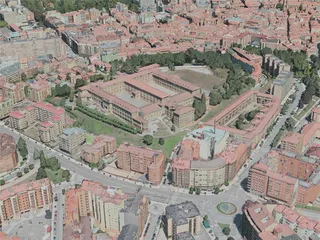 Oviedo City, Spain (2021) 3D Model