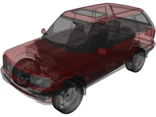 Range Rover II (1994) 3D Model