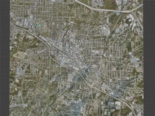 Durham City, USA (2021) 3D Model