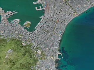 Hakodate City, Japan (2021) 3D Model