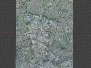 Hull City, UK (2021) 3D Model