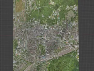 Karlsruhe City, Germany (2021) 3D Model