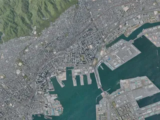 Kobe City, Japan (2021) 3D Model