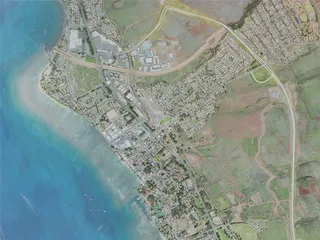 Lahaina City, USA (2021) 3D Model