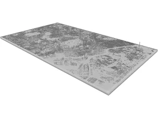 Tokyo City 3D Model