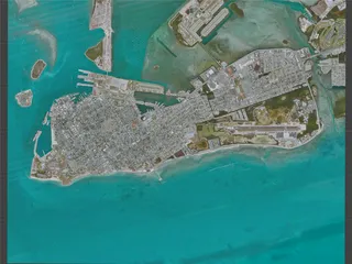 Key West City, USA (2021) 3D Model