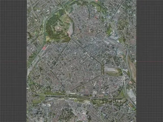 Lille City, France (2021) 3D Model