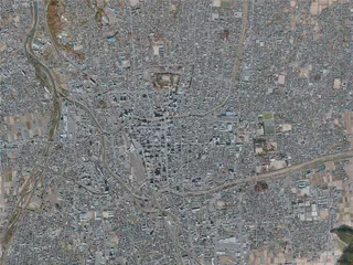 Matsumoto City, Japan (2021) 3D Model