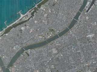 Niigata City, Japan (2021) 3D Model