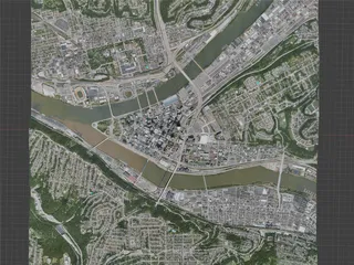 Pittsburgh City, USA (2021) 3D Model