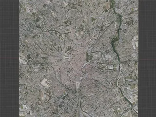 Montpellier City, France (2021) 3D Model