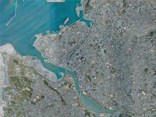 Naha City, Japan (2021) 3D Model