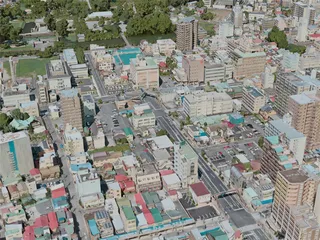 Odawara City, Japan (2021) 3D Model