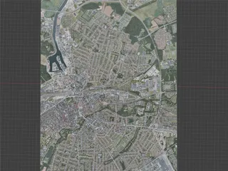 Odense City, Denmark (2021) 3D Model