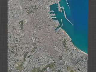 Palermo City, Italy (2021) 3D Model