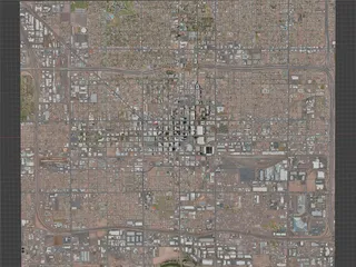 Phoenix City, USA (2021) 3D Model