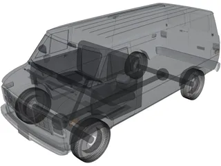 GMC Vandura (1987) 3D Model