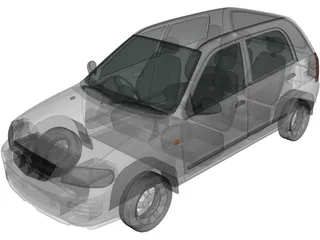 Suzuki Maruti Alto (2011) 3D Model