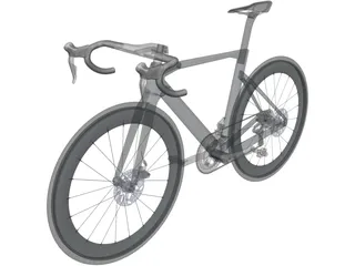 Road Bicycle 3D Model