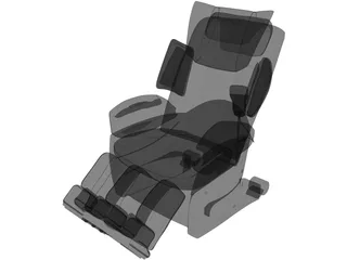 Massage Chair 3D Model