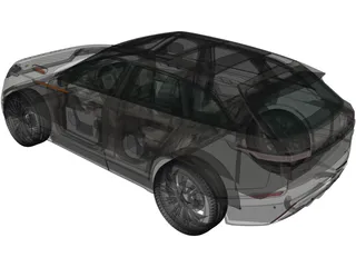Range Rover Velar (2018) 3D Model