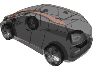 BMW i3 3D Model