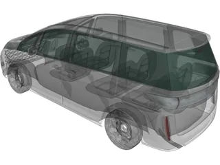 Mazda Biante (2012) 3D Model