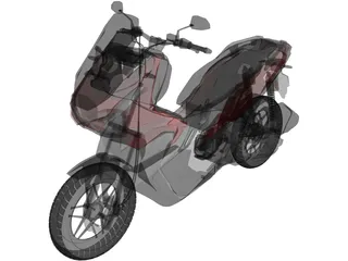 Honda ADV 150 3D Model