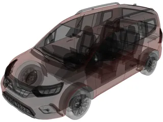 Renault Kangoo (2021) 3D Model