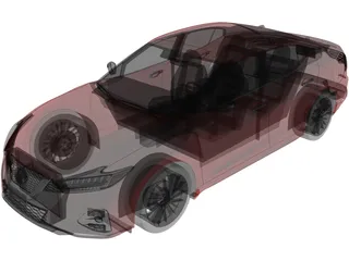Nissan Maxima (2019) 3D Model