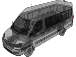 Hyundai H350 Passenger Van (2014) 3D Model