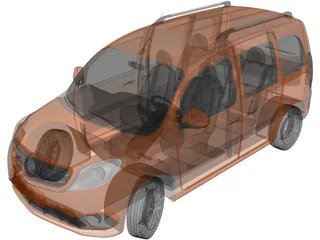 Mercedes-Benz Citan (2013) 3D Model