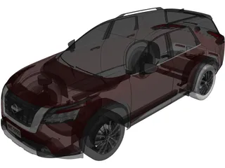 Nissan Pathfinder (2022) 3D Model
