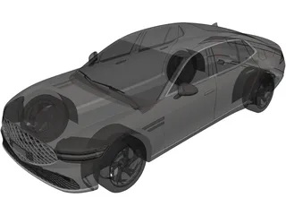 Genesis G90 (2022) 3D Model