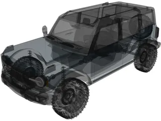 Ford Bronco (2021) 3D Model