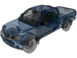 Nissan Frontier (2014) 3D Model